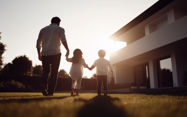 U7353792727 Photorealistic image family outdoors children playf 29fc6528 dc60 4e98 b814 f9002798509e