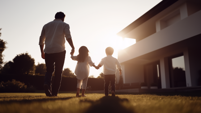 U7353792727 Photorealistic image family outdoors children playf 29fc6528 dc60 4e98 b814 f9002798509e